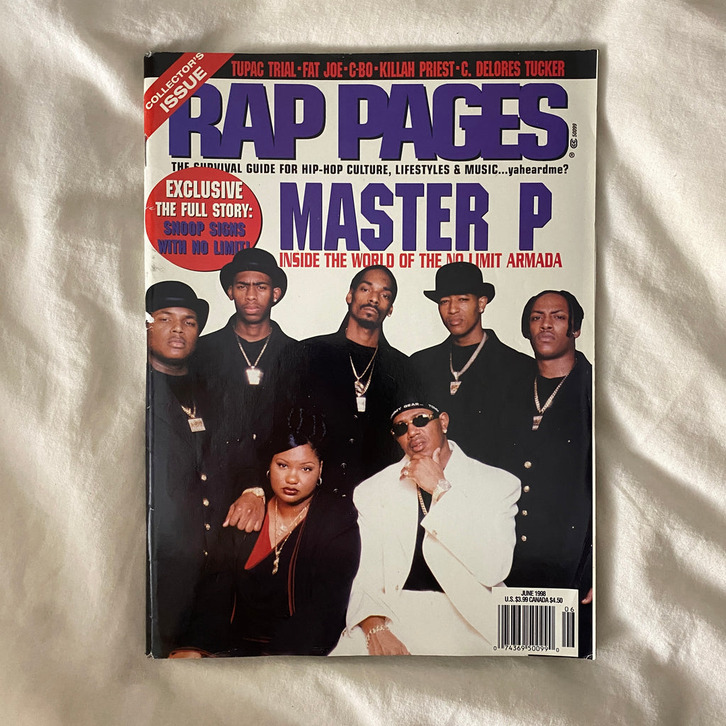 Rap Pages June 1998 Master P