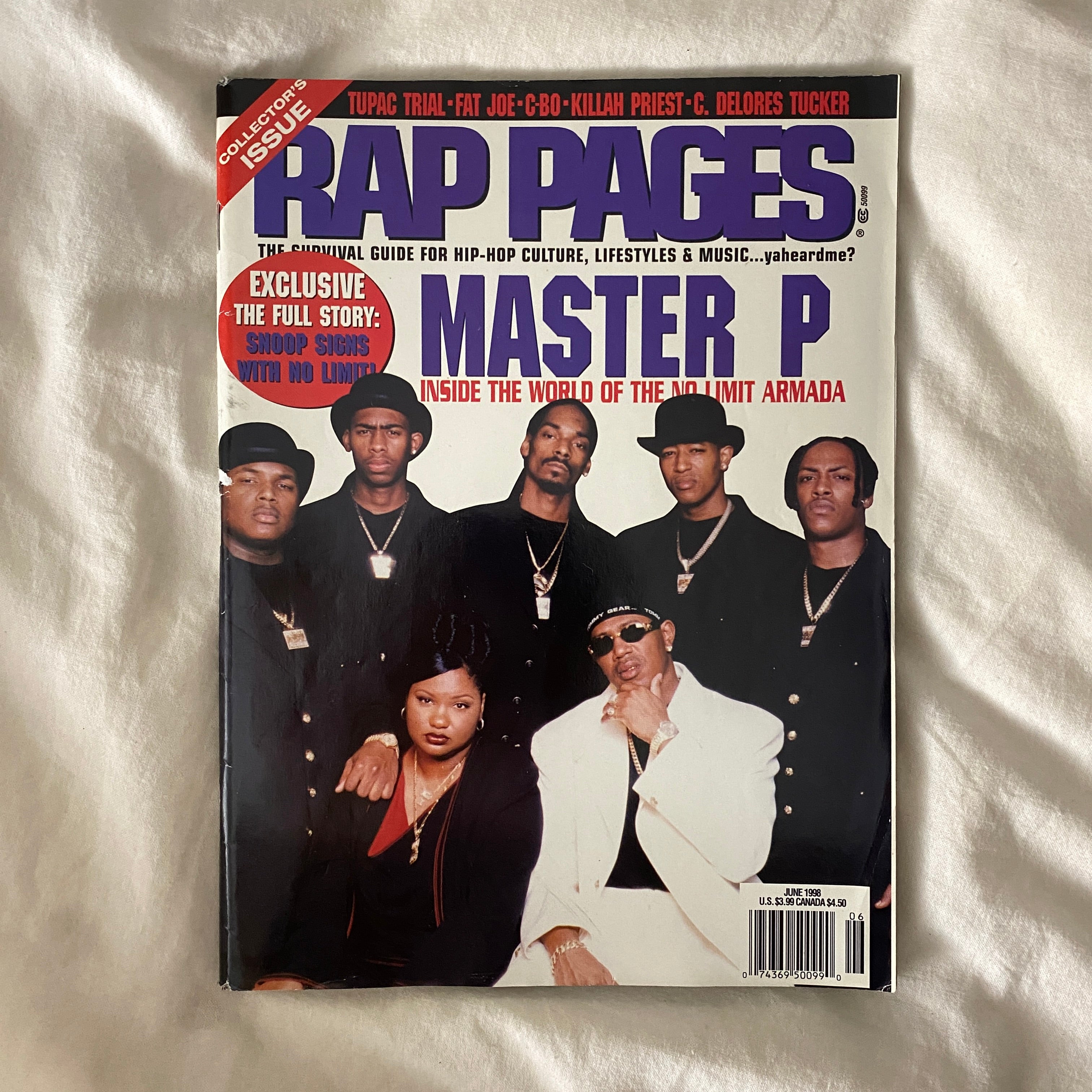 Rap Pages June 1998 Master P