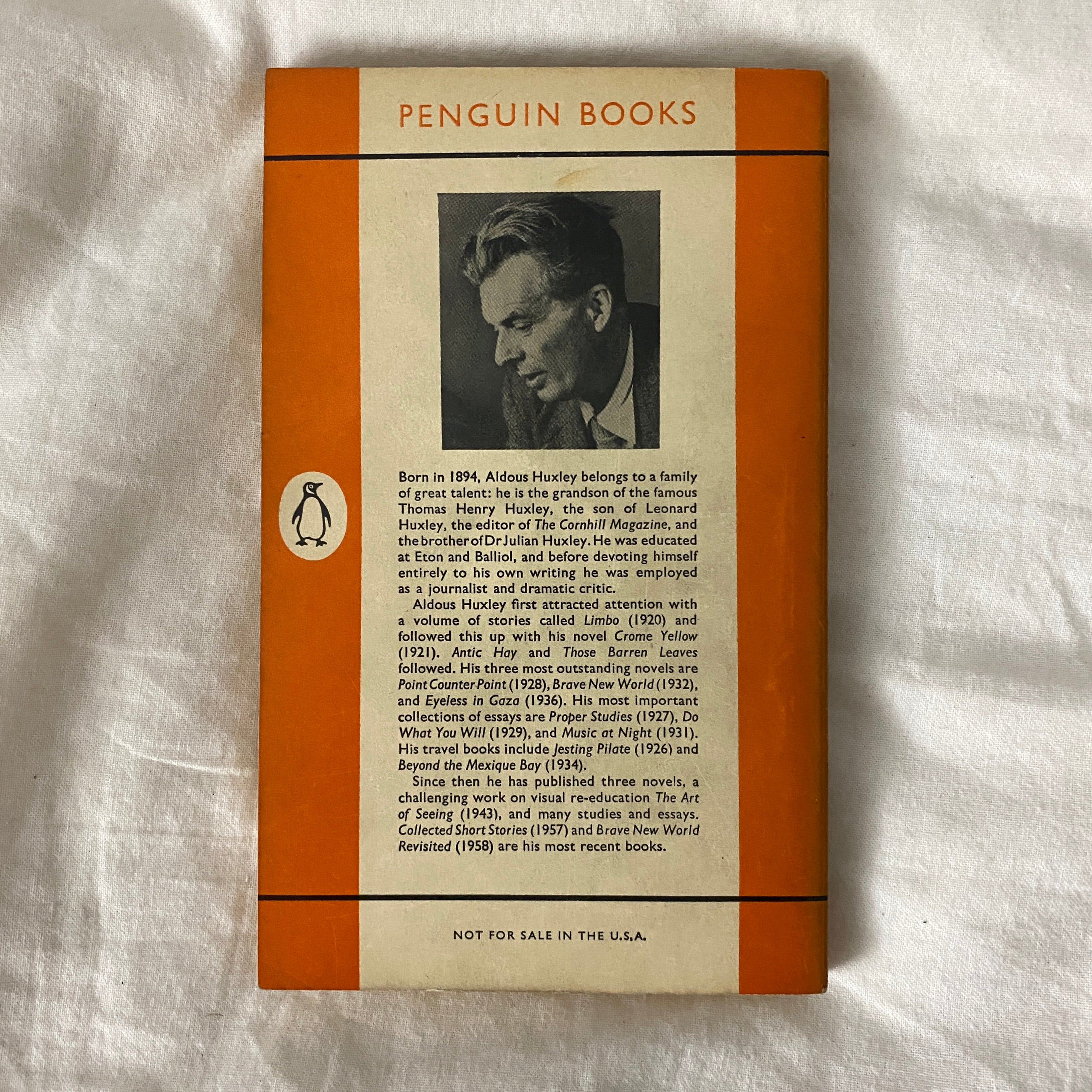The Doors of Perception and Heaven and Hell by Aldous Huxley