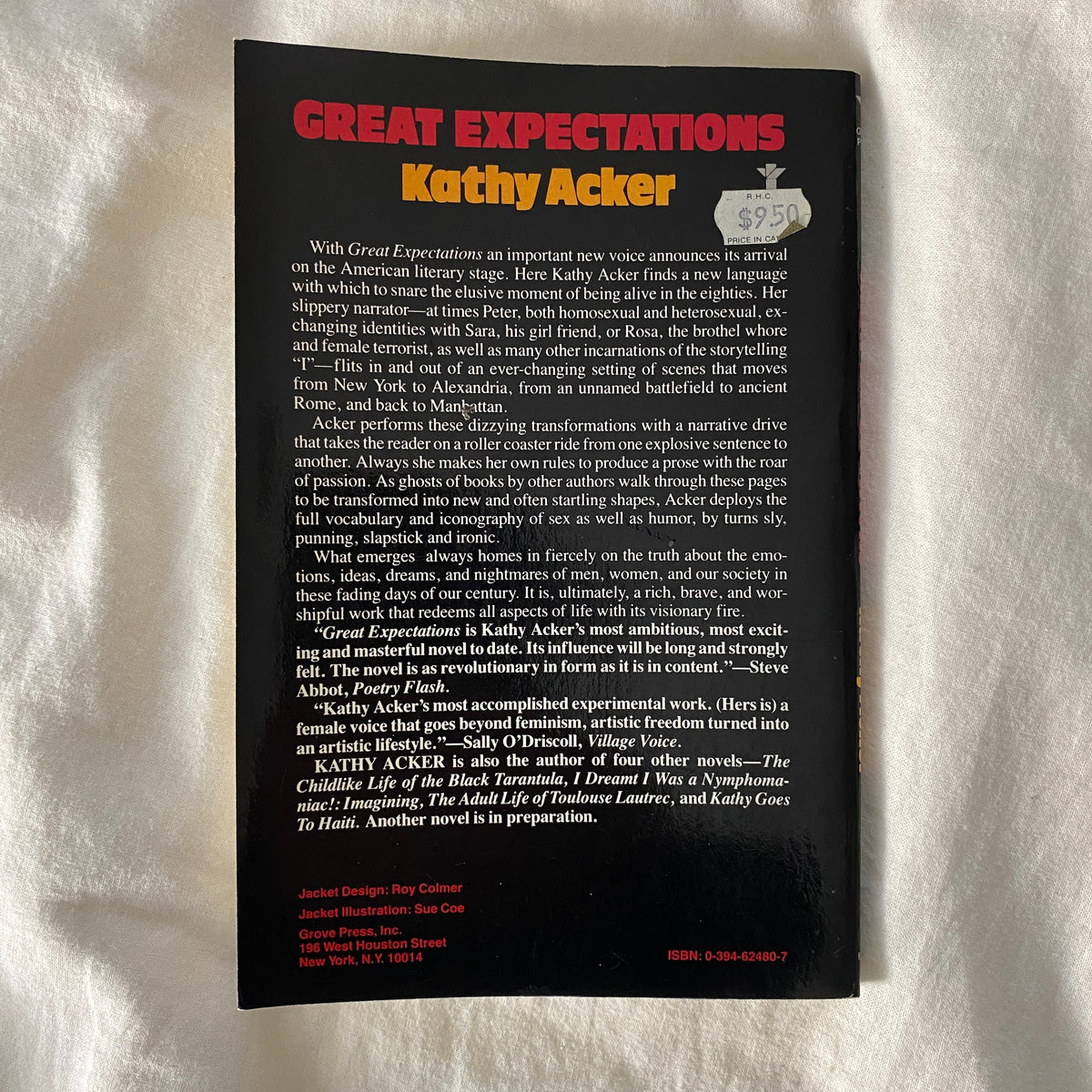 Great Expectations by Kathy Acker