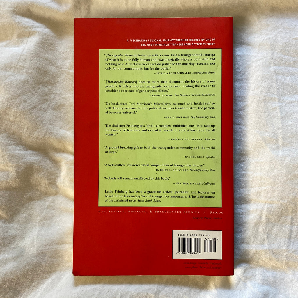 Transgender Warriors by Leslie Feinberg