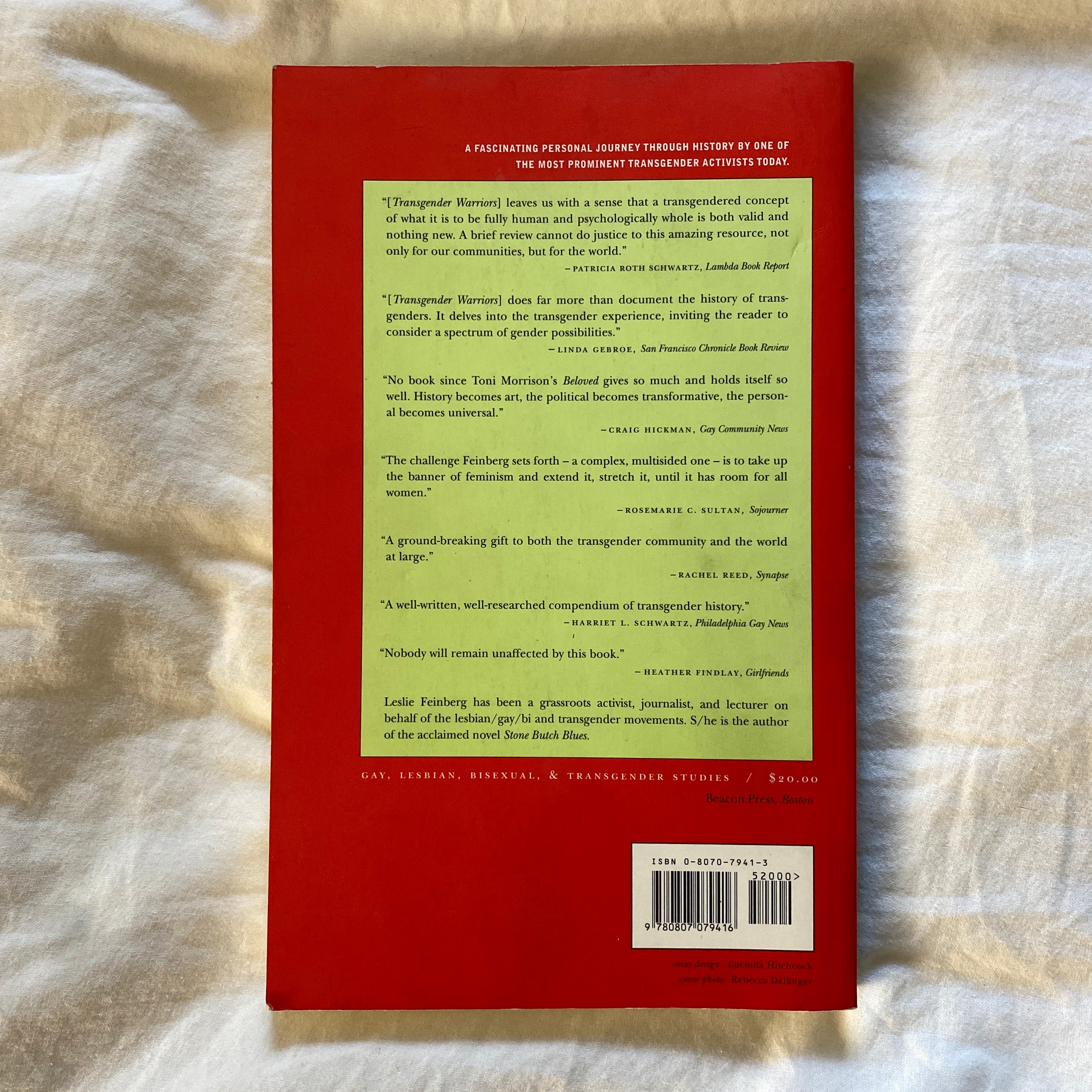 Transgender Warriors by Leslie Feinberg