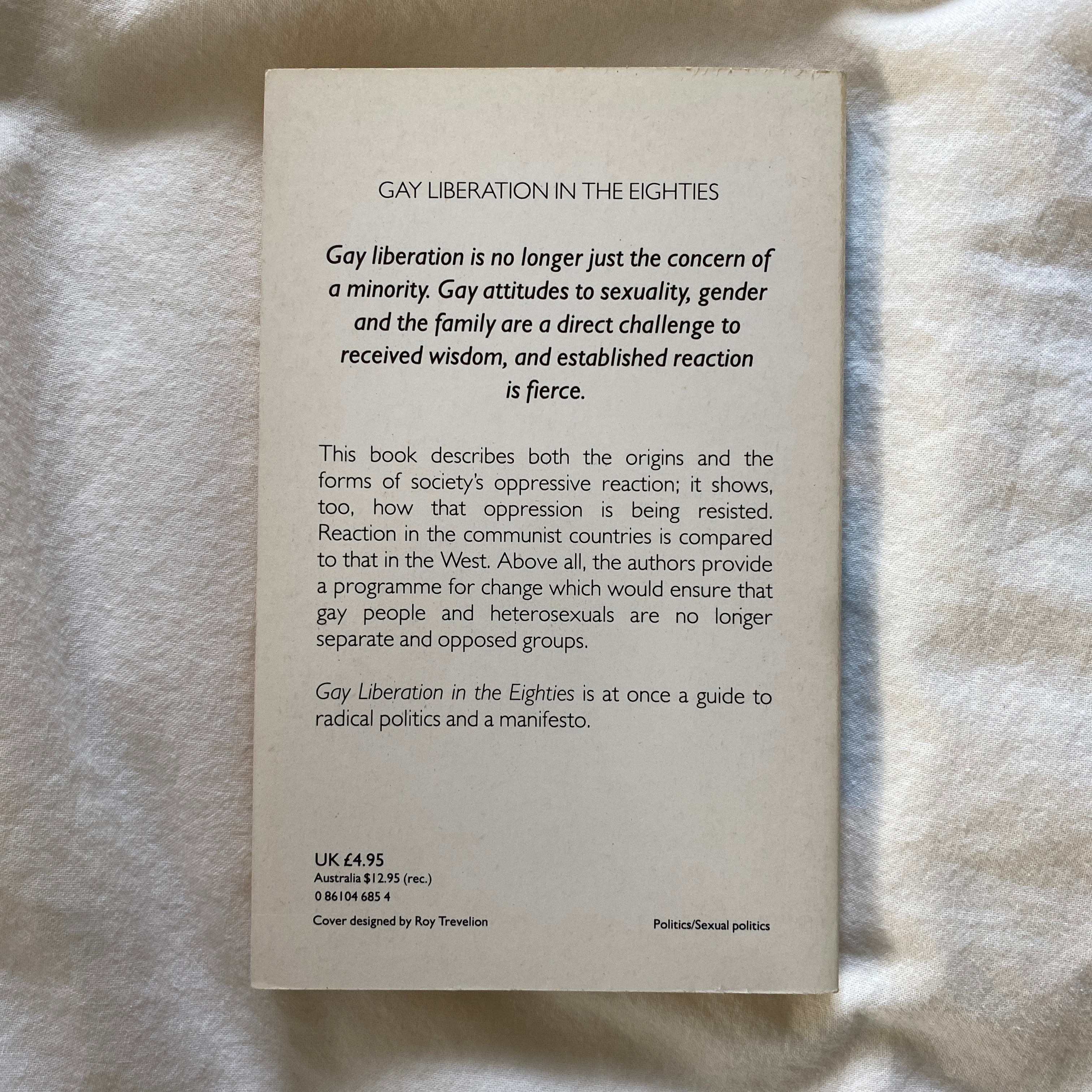 Gay Liberation in the Eighties by Jamie Gough and Mike Macnair