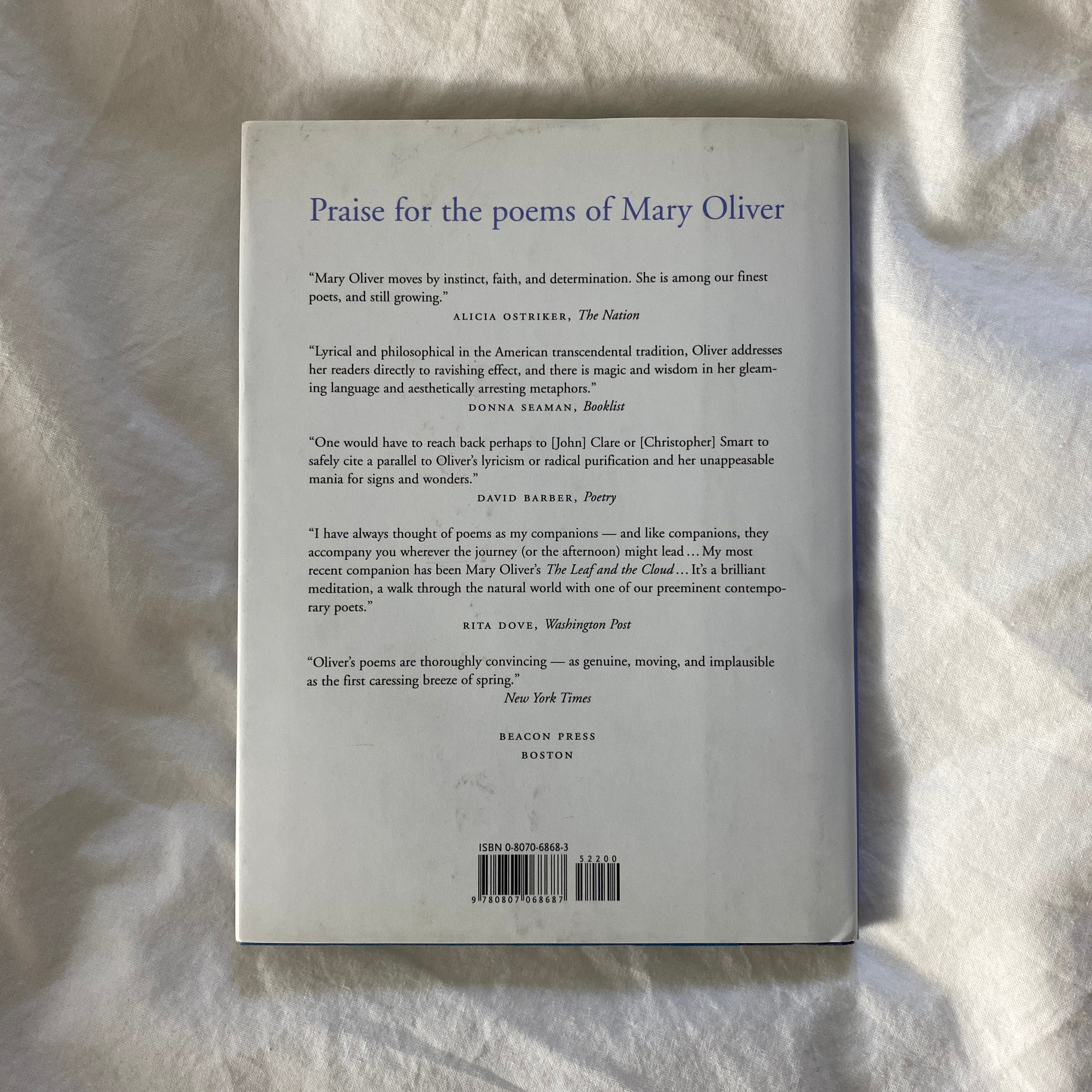Owls and Other Fantasies by Mary Oliver