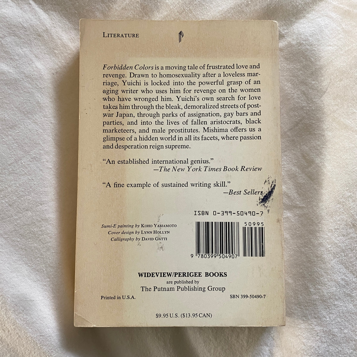 Forbidden Colors by Yukio Mishima