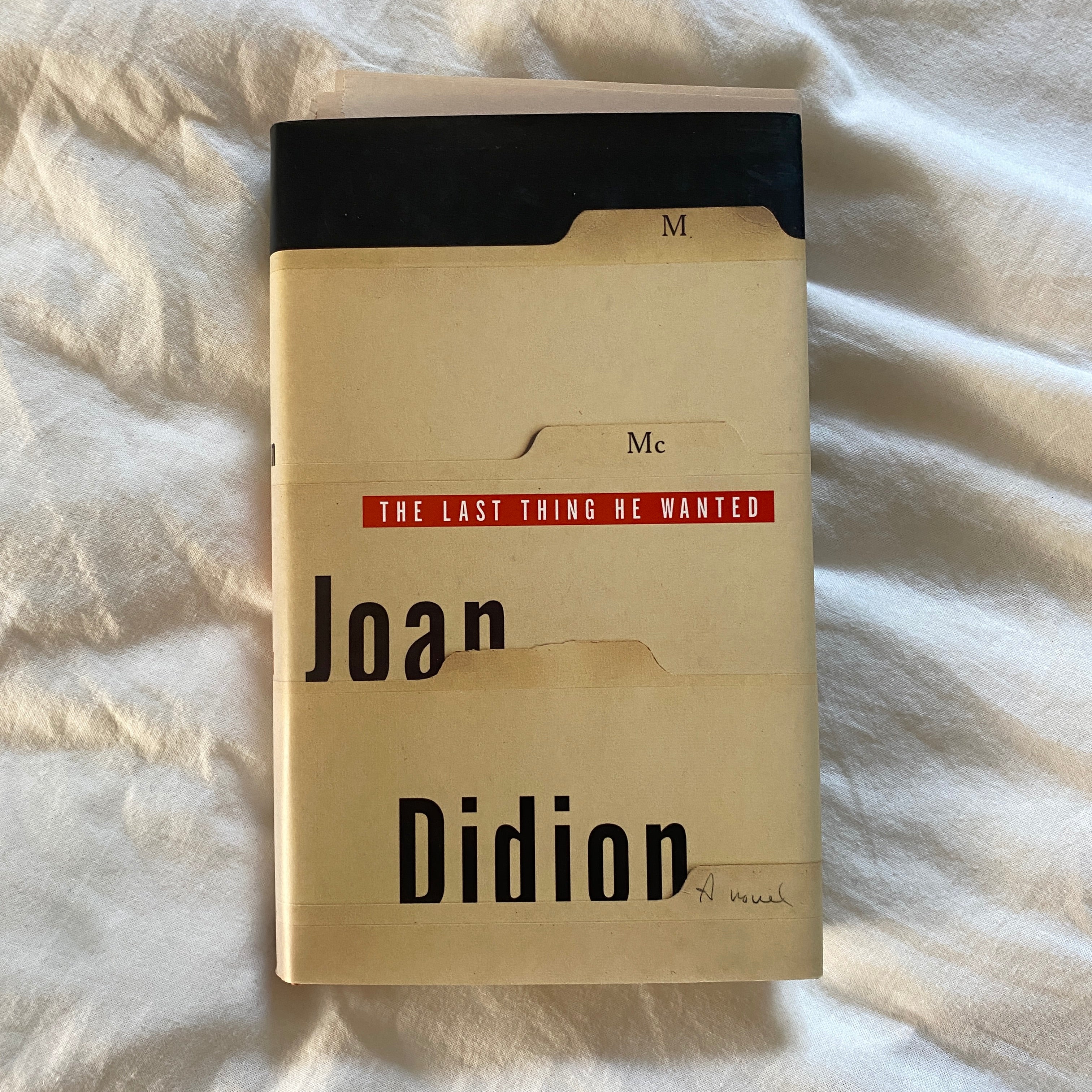 The Last Thing He Wanted by Joan Didion