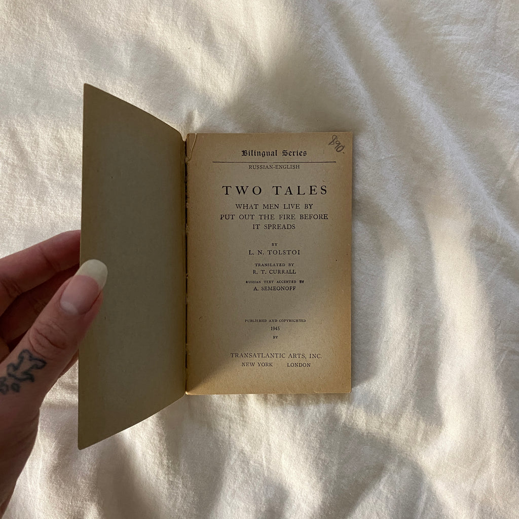 Two Tales by Leo Tolstoi