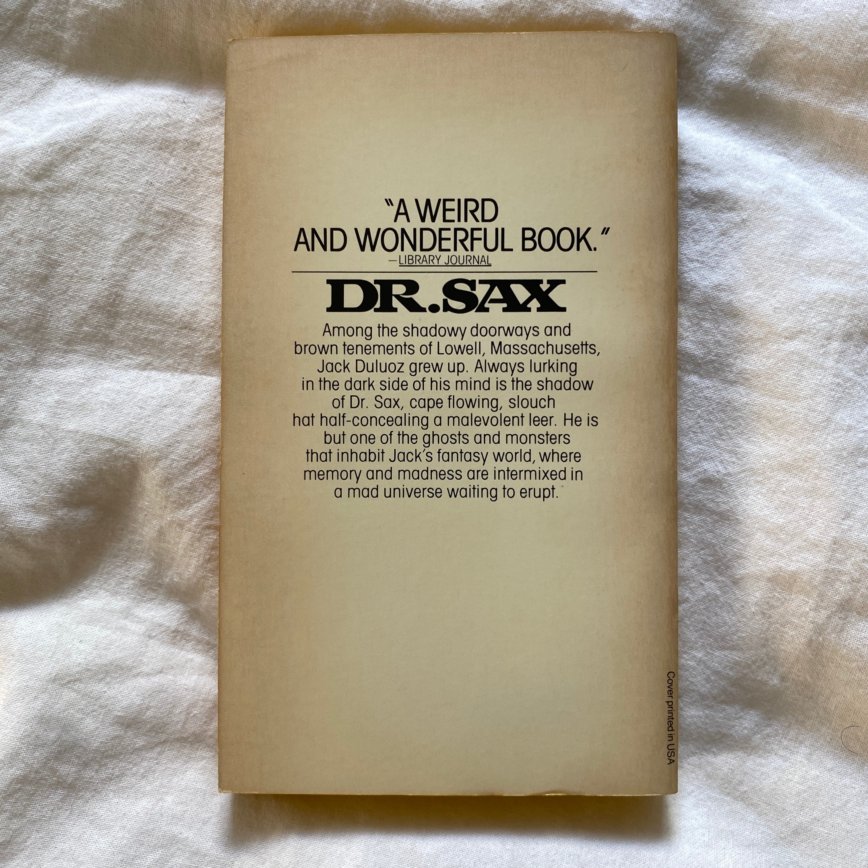 Dr. Sax by Jack Kerouac