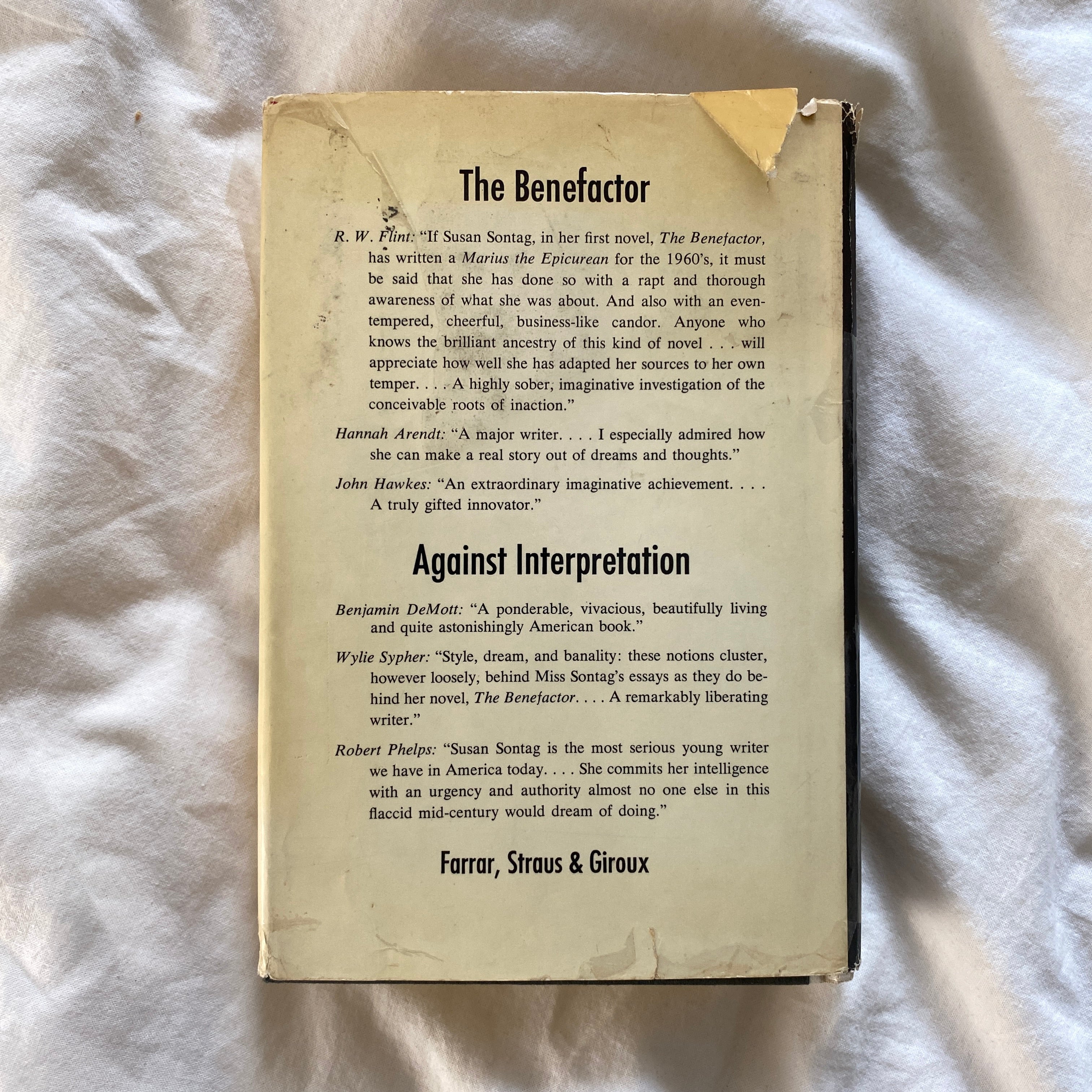 Death Kit by Susan Sontag