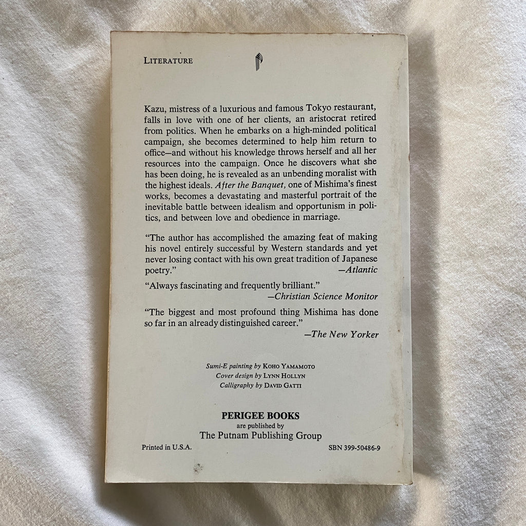 After the Banquet by Yukio Mishima