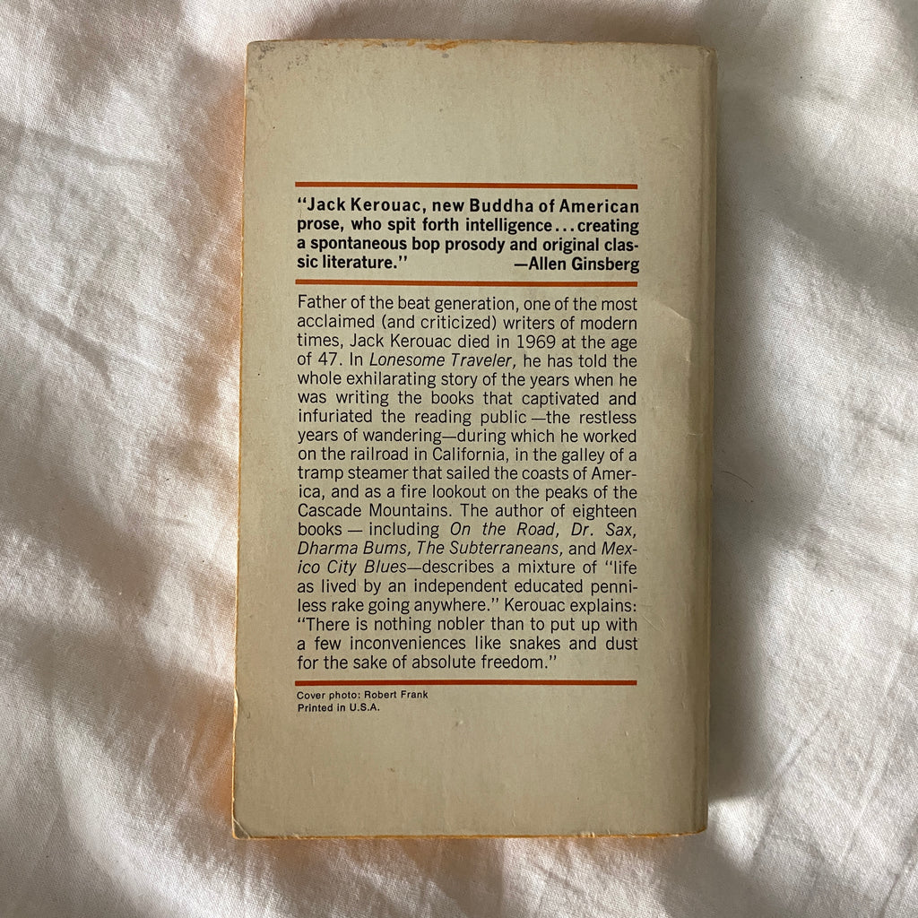 Lonesome Traveller by Jack Kerouac