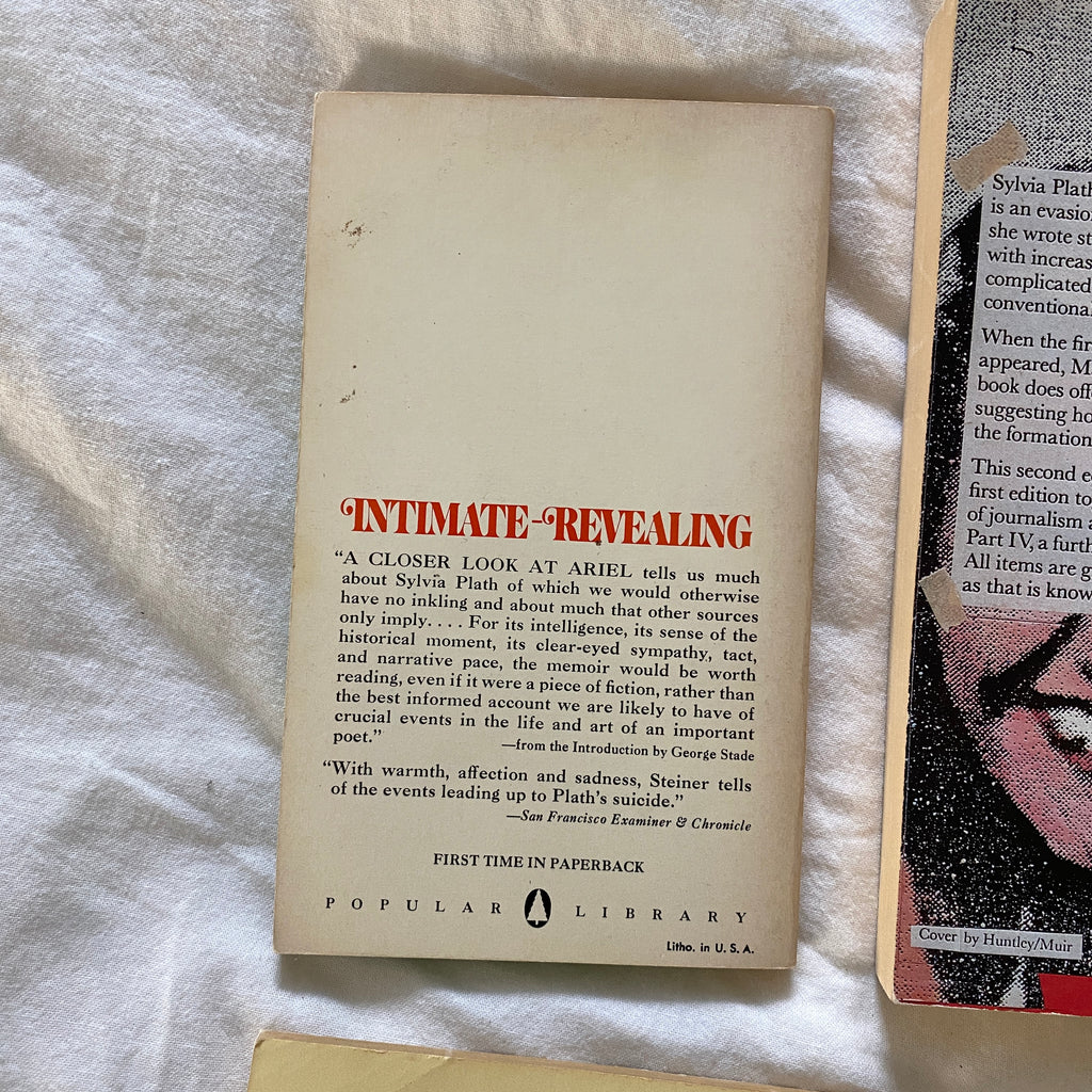 Sylvia Plath Starter Pack