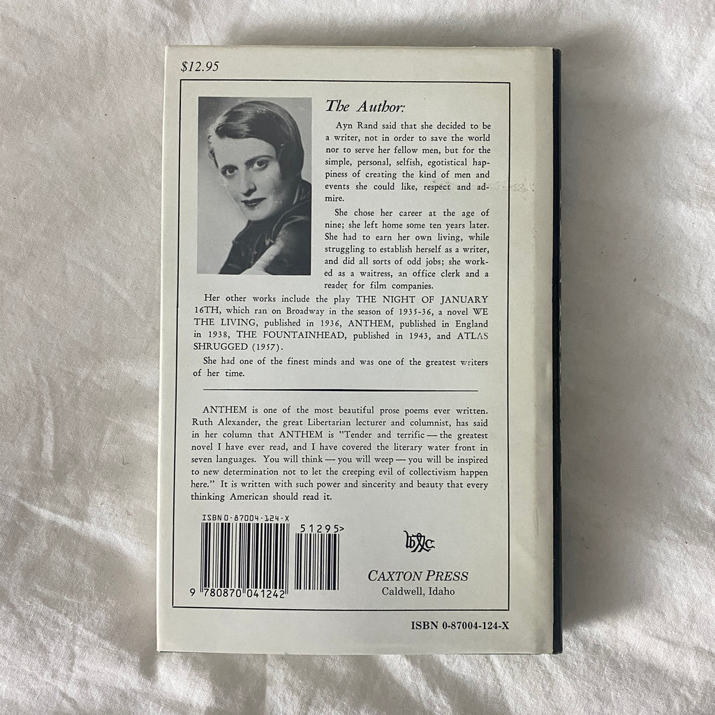 Anthem by Ayn Rand