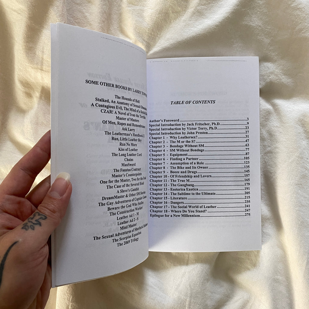 The Leather Man’s Handbook by Larry Townsend