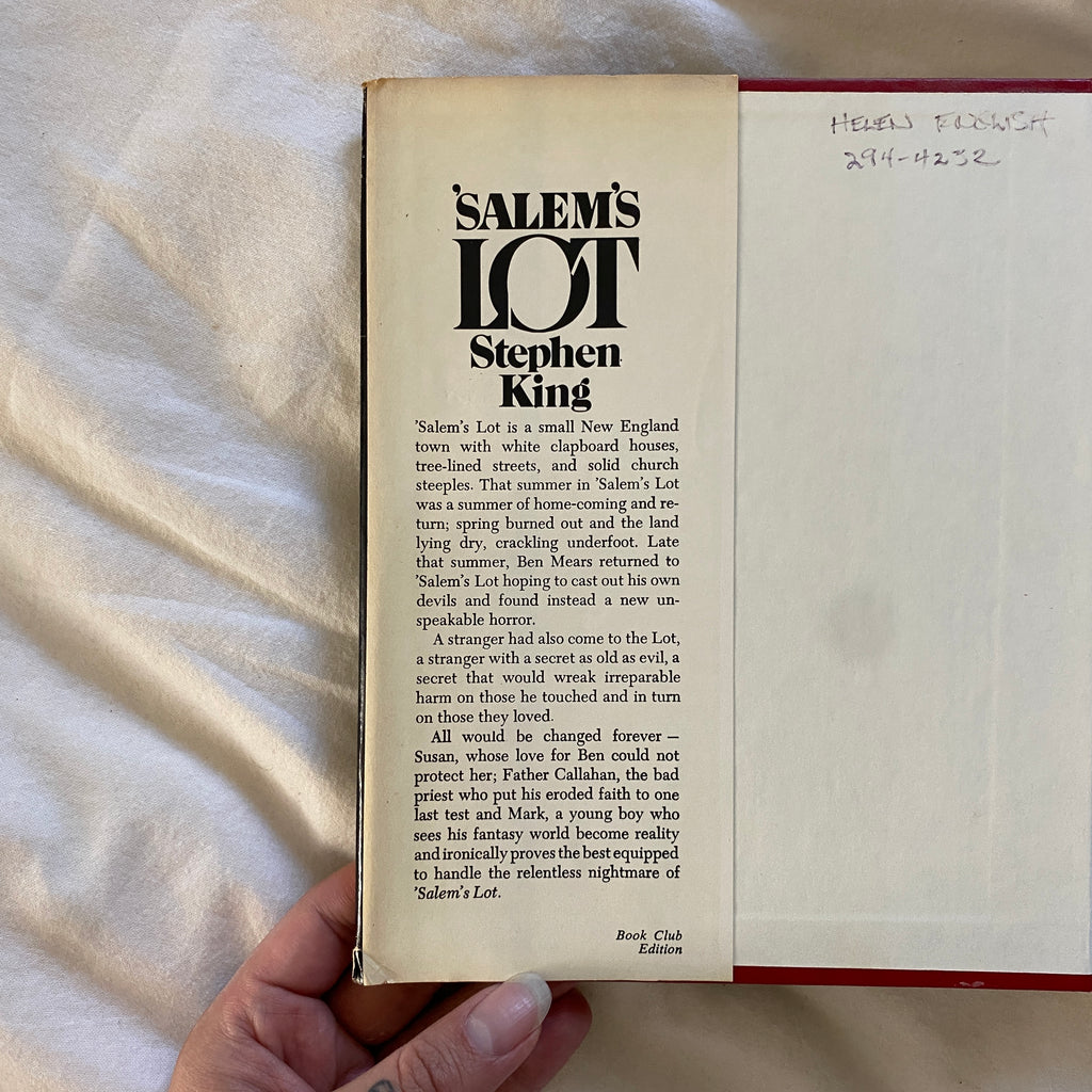 Salem’s Lot by Stephen King