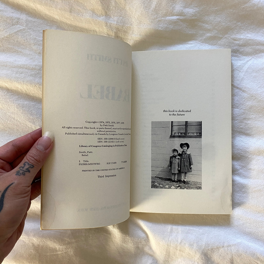 Babel by Patti Smith