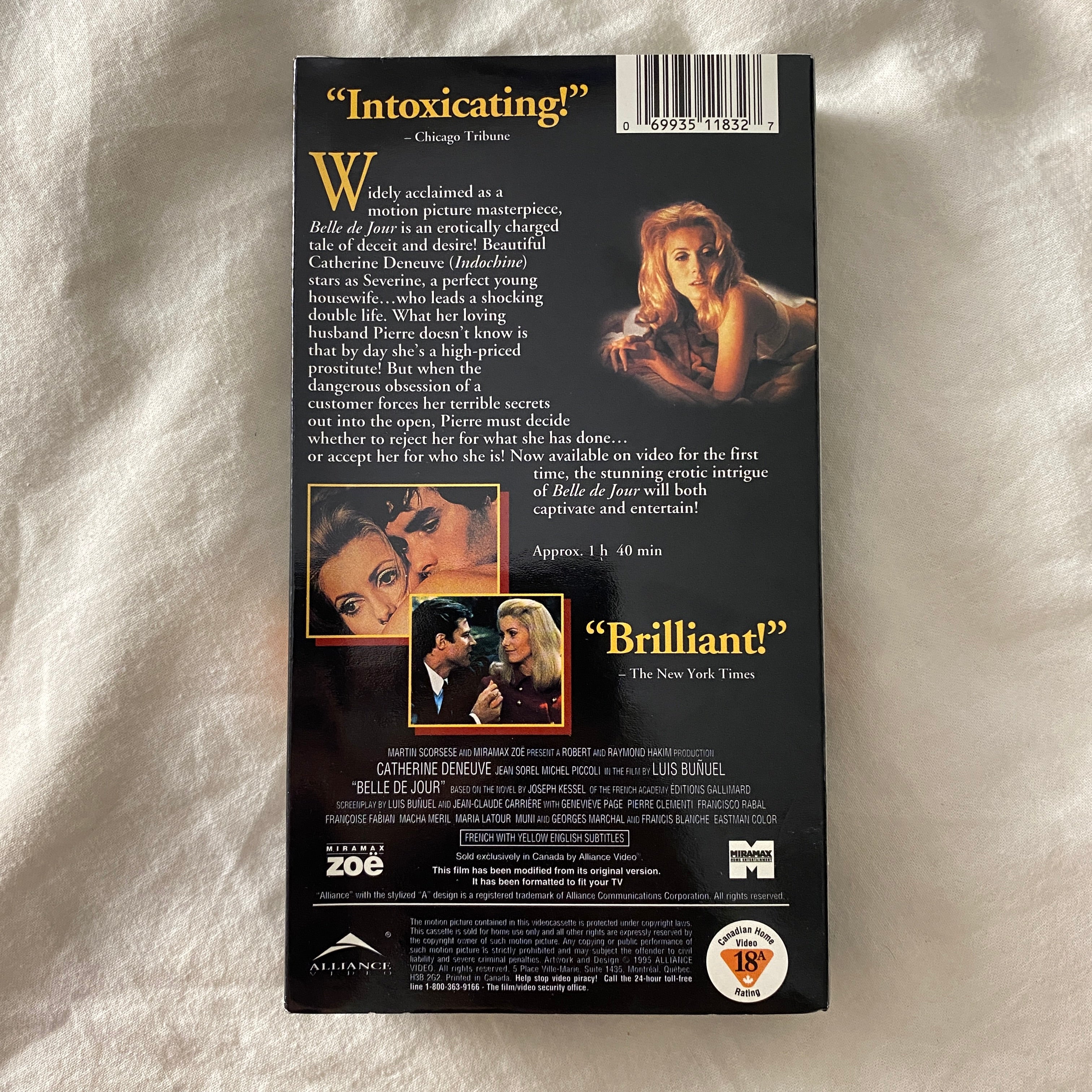 Belle de Jour VHS