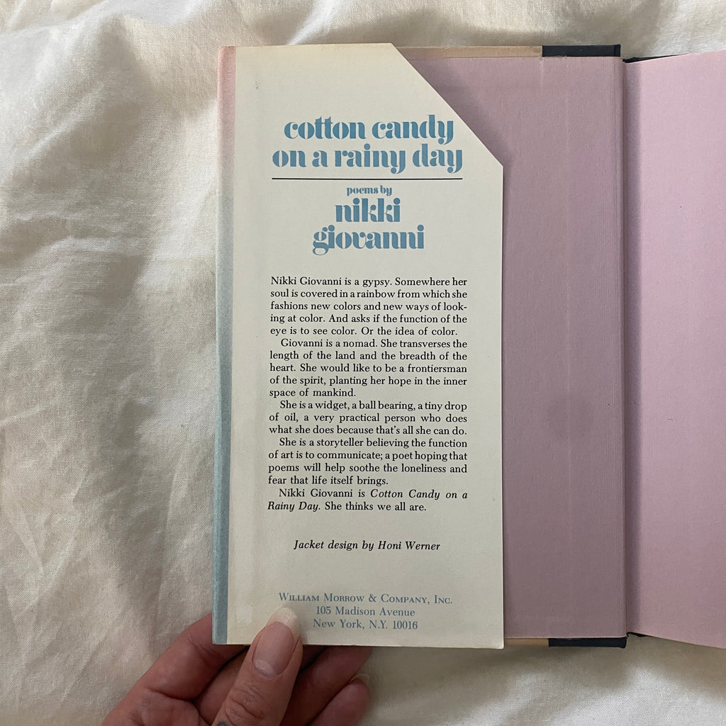Cotton Candy On A Rainy Day by Nikki Giovanni
