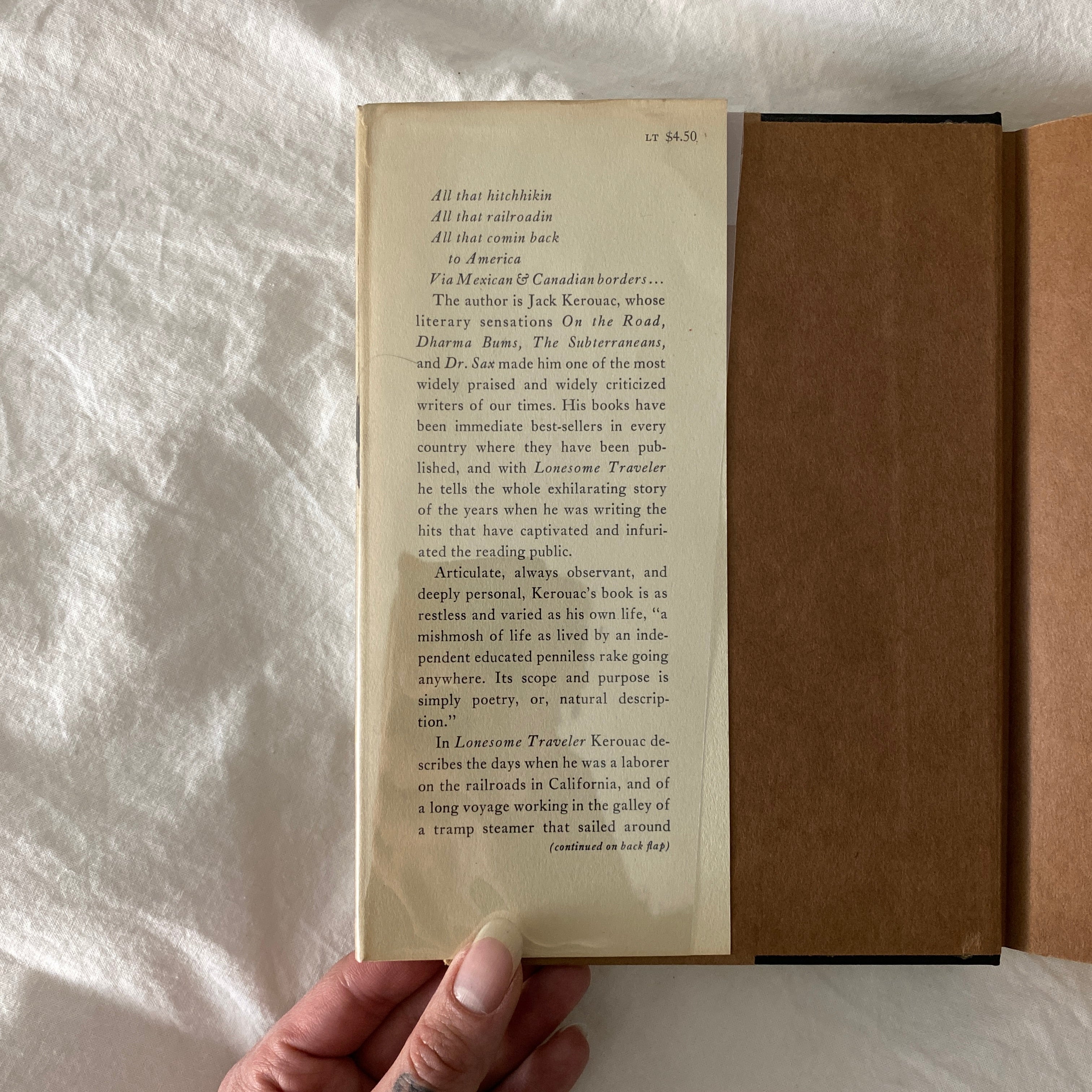 Lonesome Traveller by Jack Kerouac