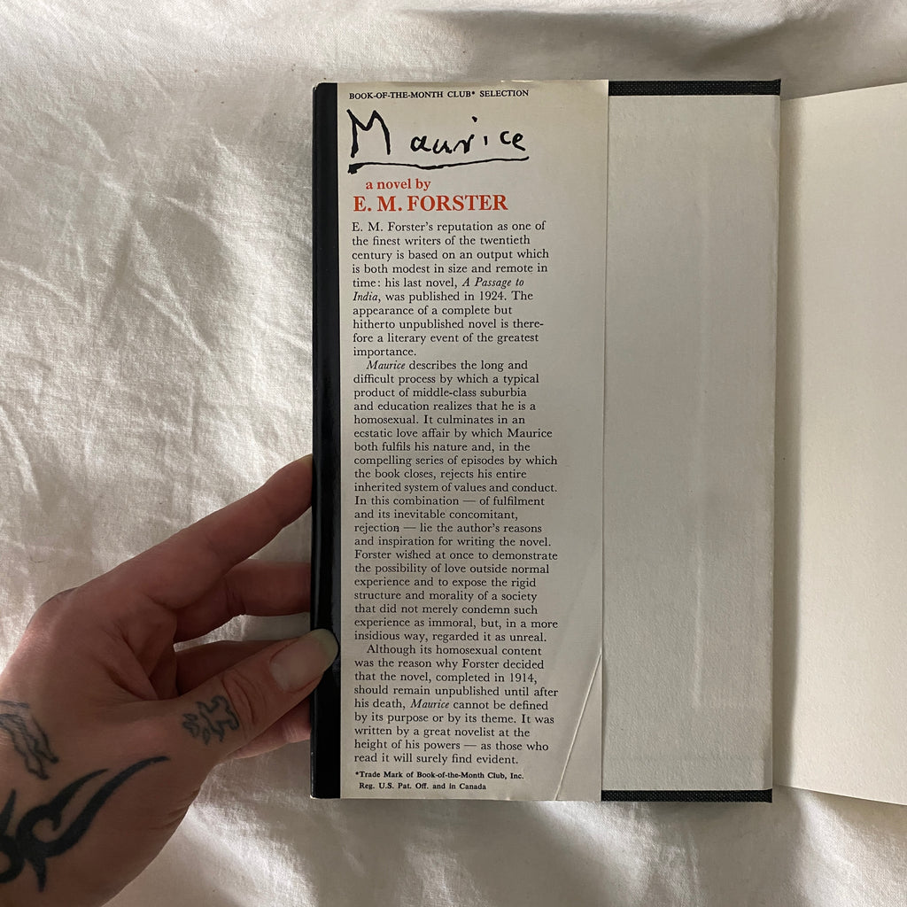 Maurice by E.M. Forster