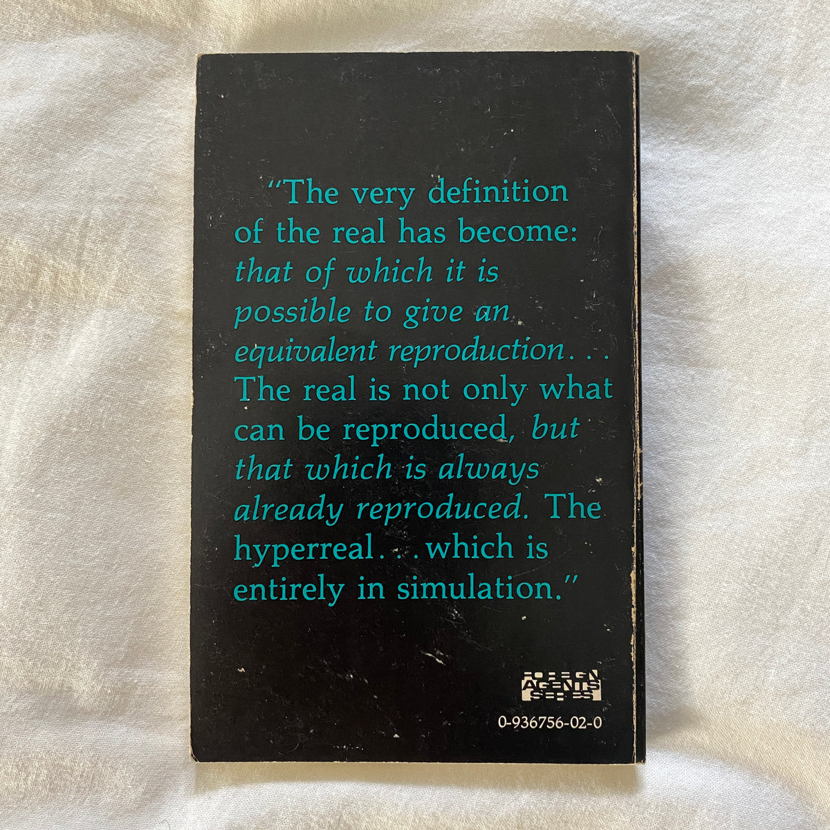 Simulations by Jean Baudrillard