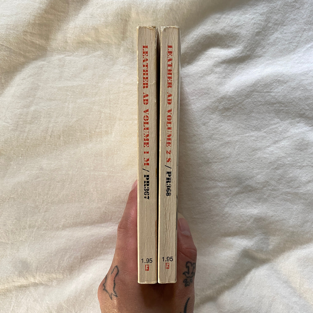 Leather Ad Volume 1 M & Volume 2 S by Larry Townsend set