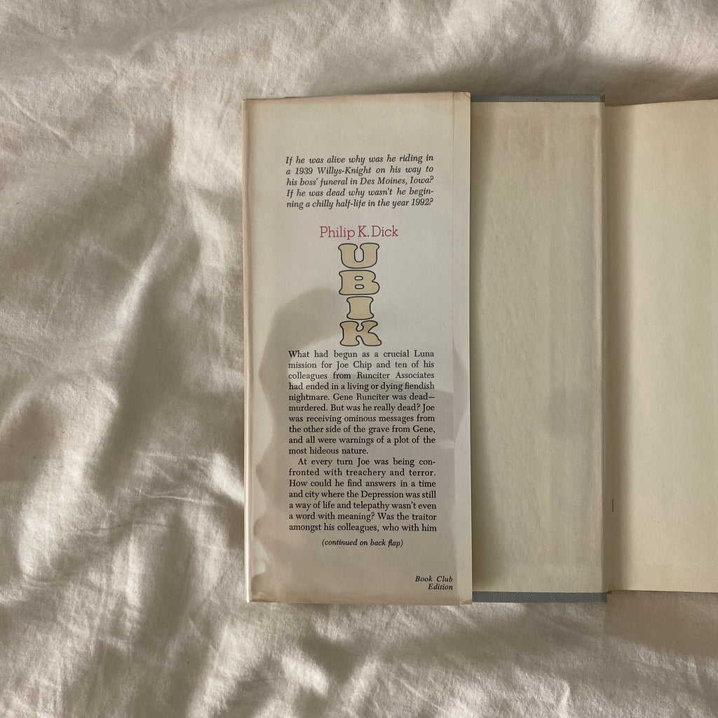 Ubik by Philip K. Dick