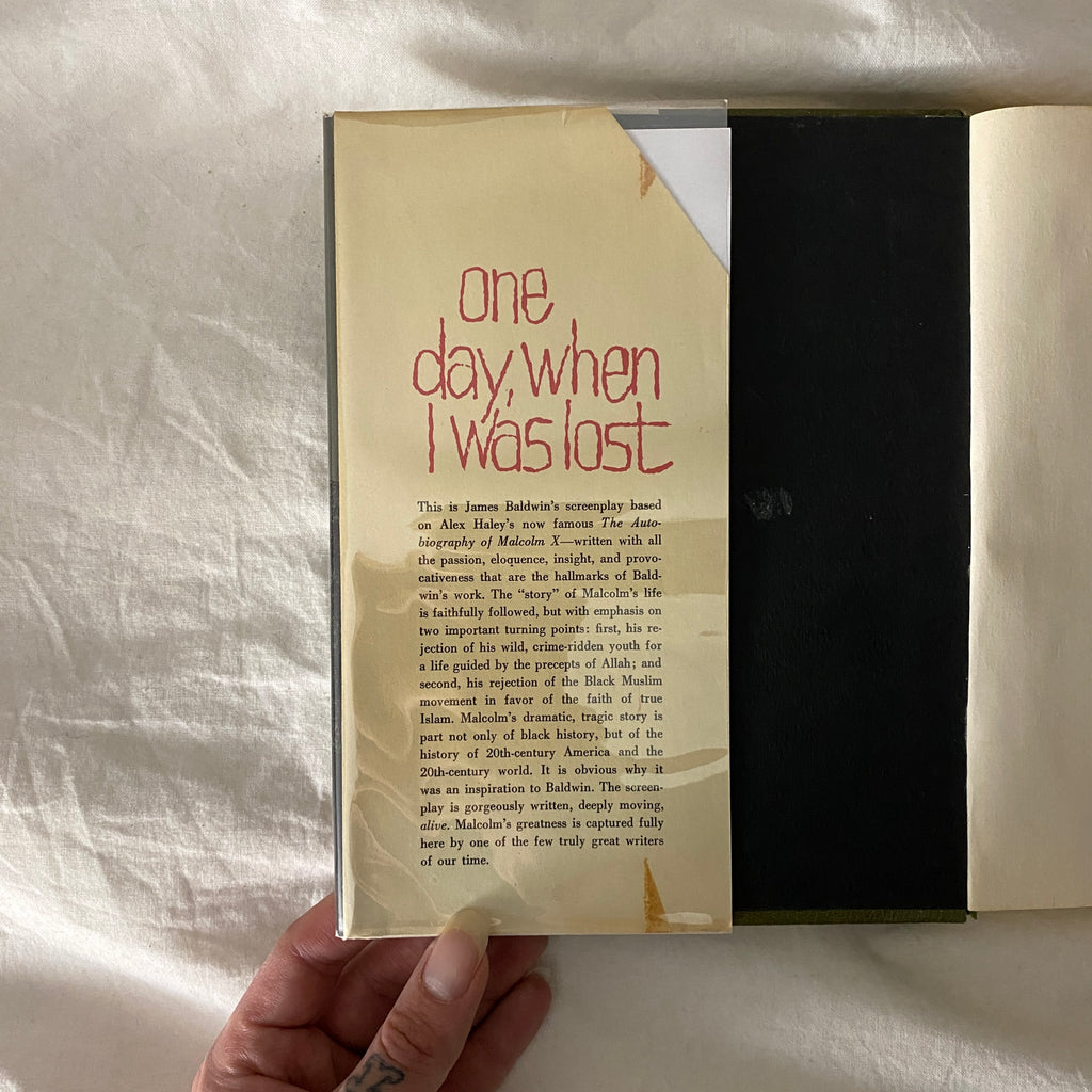 One Day, When I Was Lost by James Baldwin