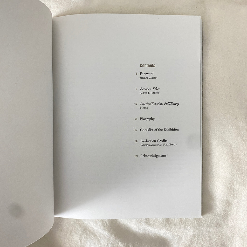 Interior/Exterior, Full/Empty by Lorna Simpson