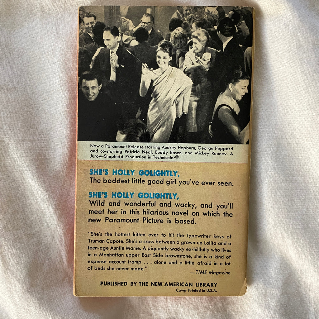 Breakfast at Tiffany’s by Truman Capote