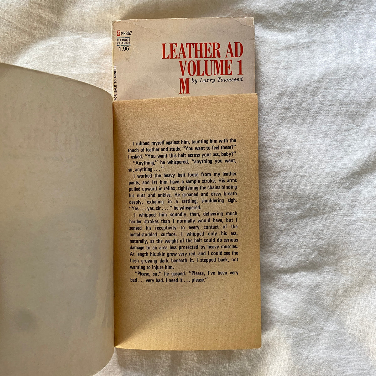 Leather Ad Volume 1 M & Volume 2 S by Larry Townsend set
