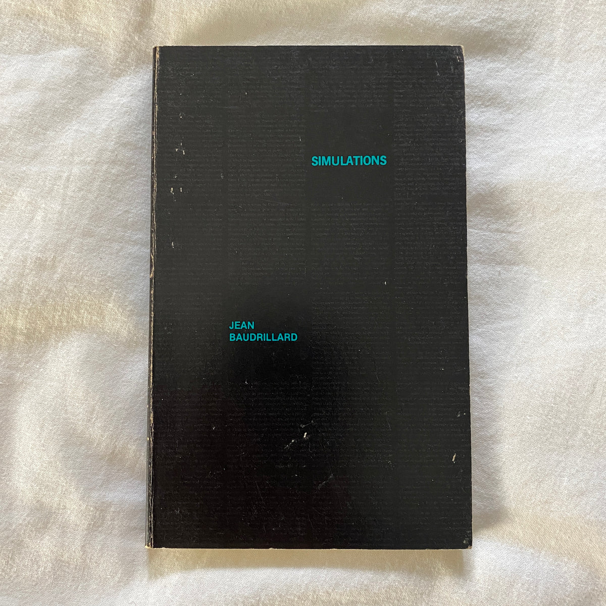 Simulations by Jean Baudrillard