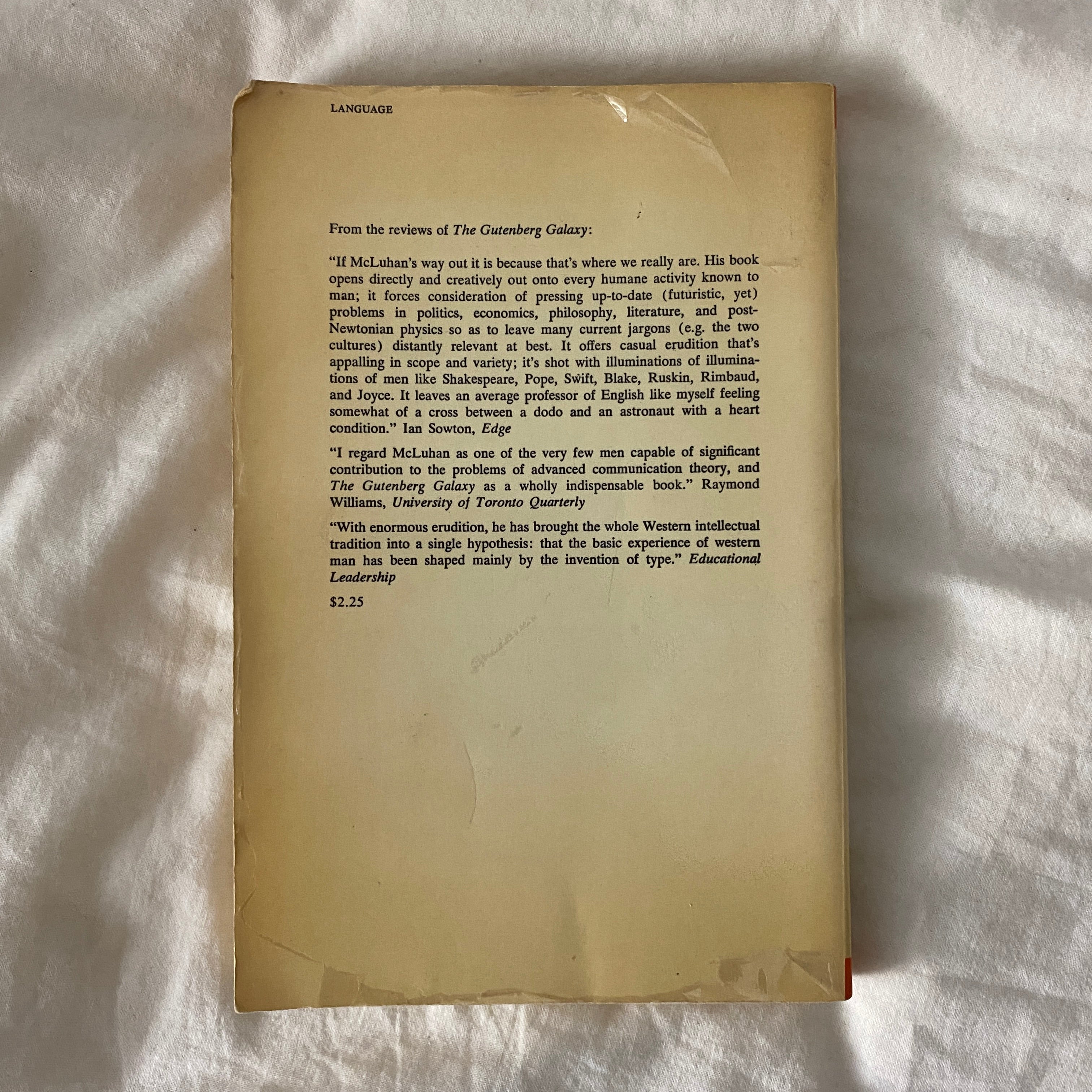 The Gutenberg Galaxy by Marshall McLuhan